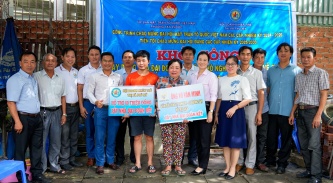 Hội Doanh Nhân Trẻ Thị xã Phú Mỹ khởi công xây dựng nhà Đại Đoàn Kết cho người dân